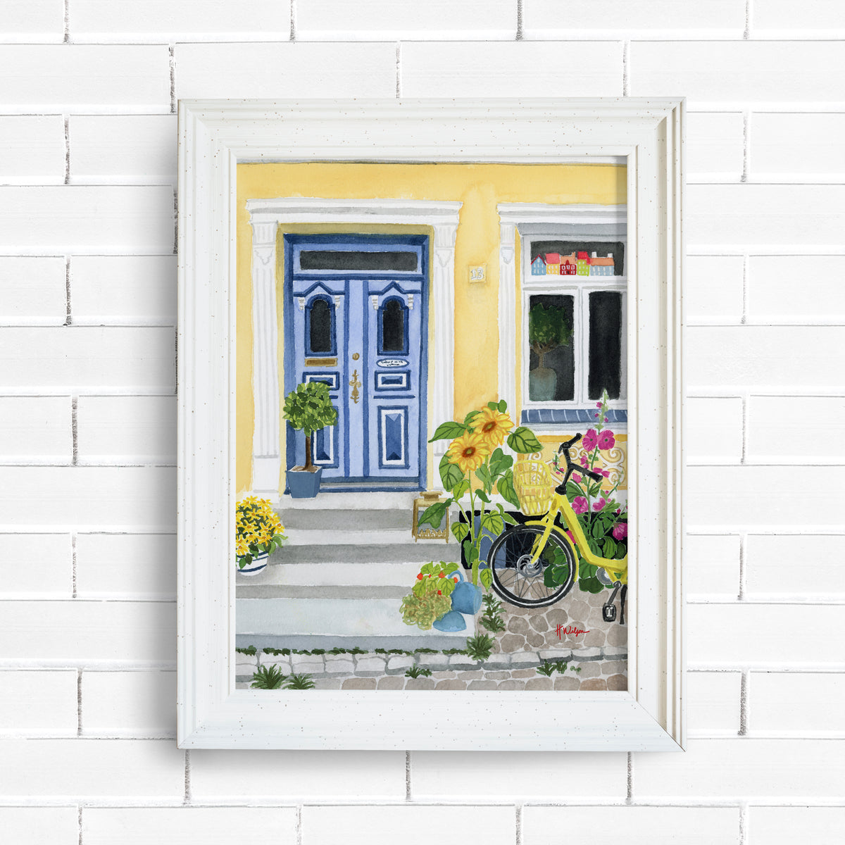 Ærø, Denmark Travel Art Print