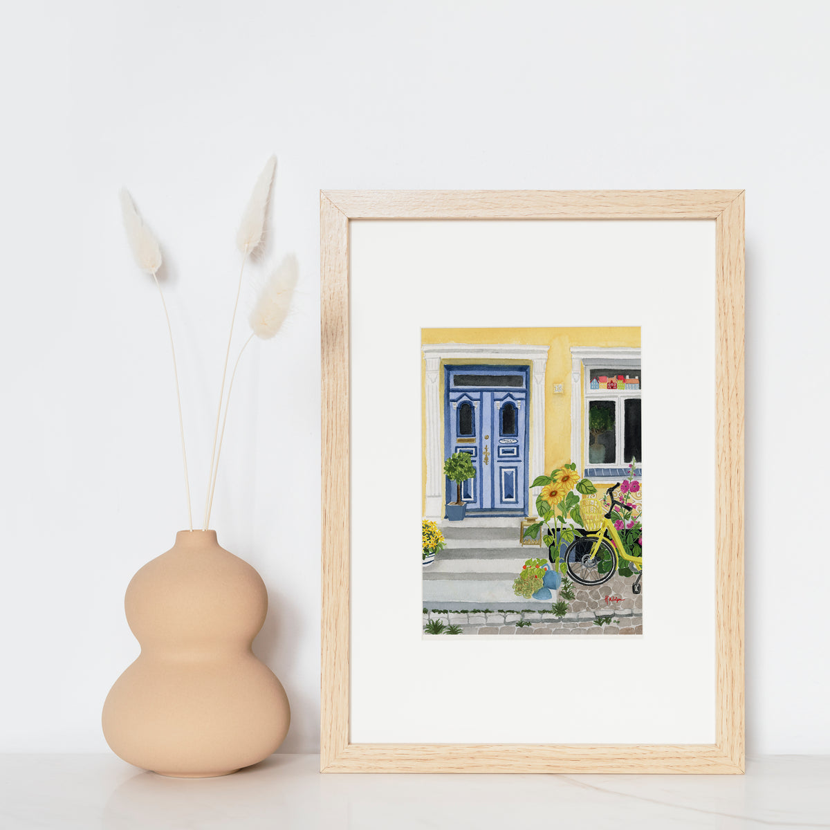 Ærø, Denmark Travel Art Print