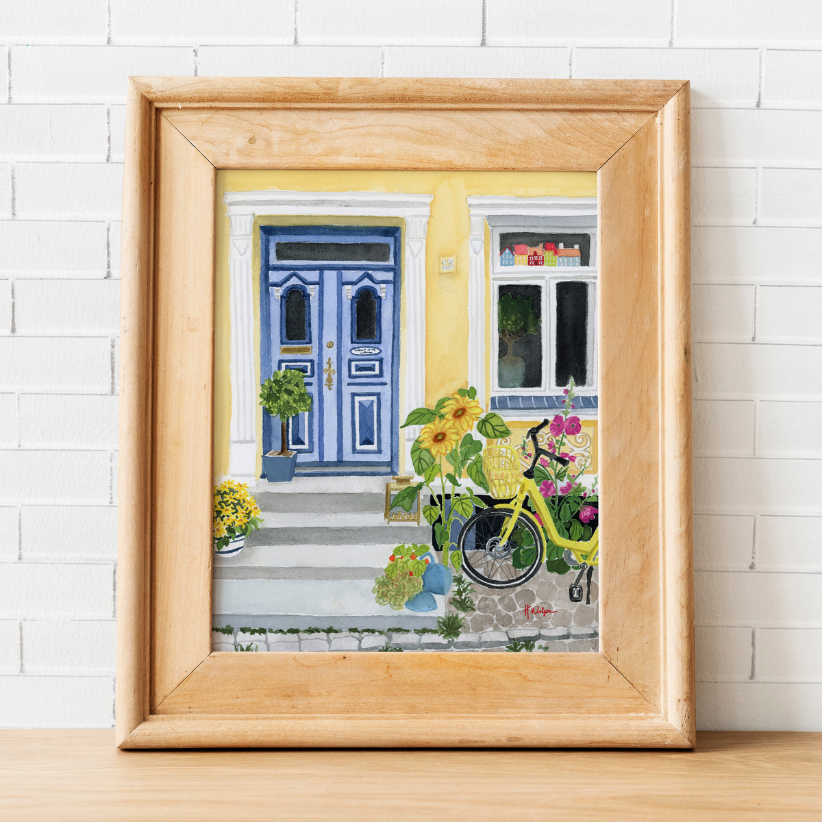 Ærø, Denmark Travel Art Print