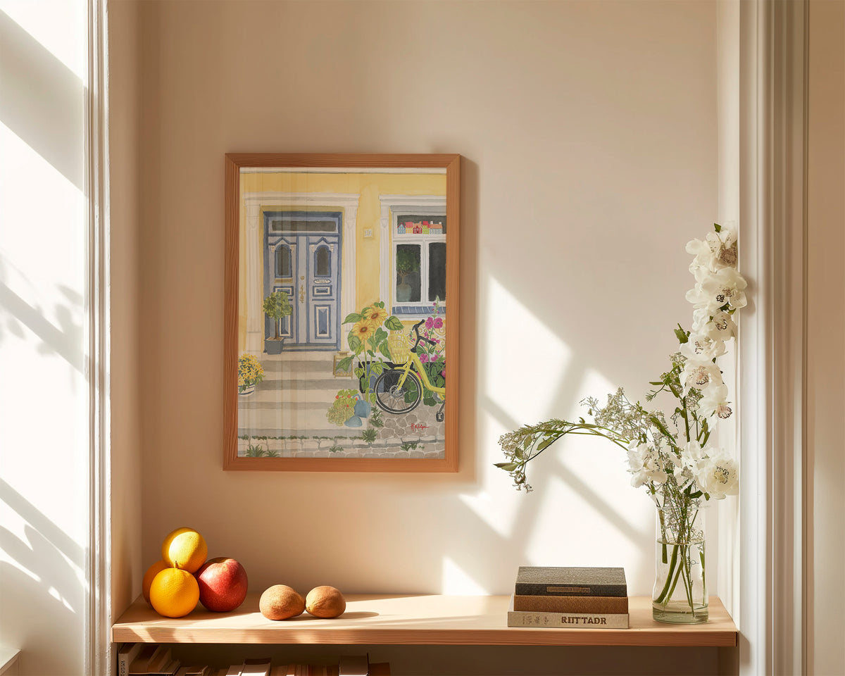 Ærø, Denmark Travel Art Print
