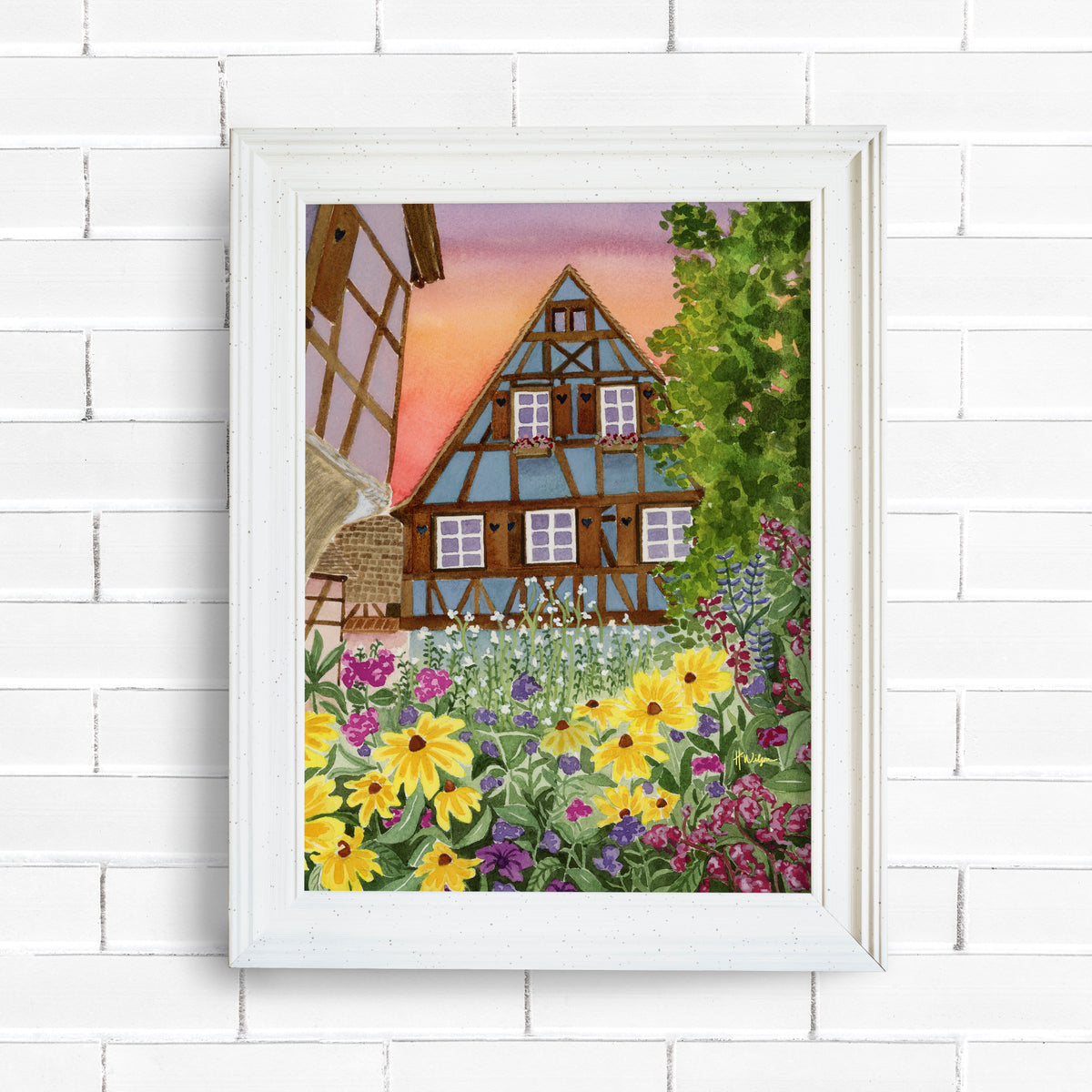 Alsace, France Travel Art Print