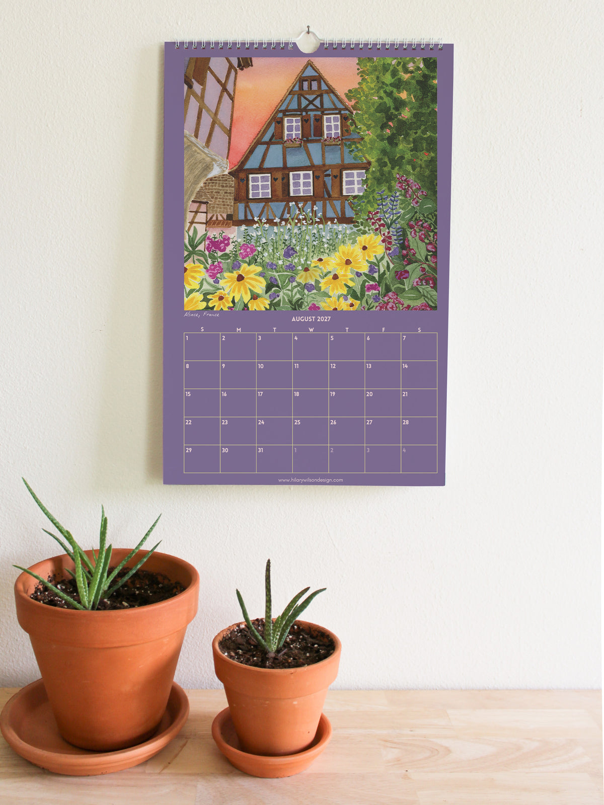 2027 Art Adventures Travel Calendar