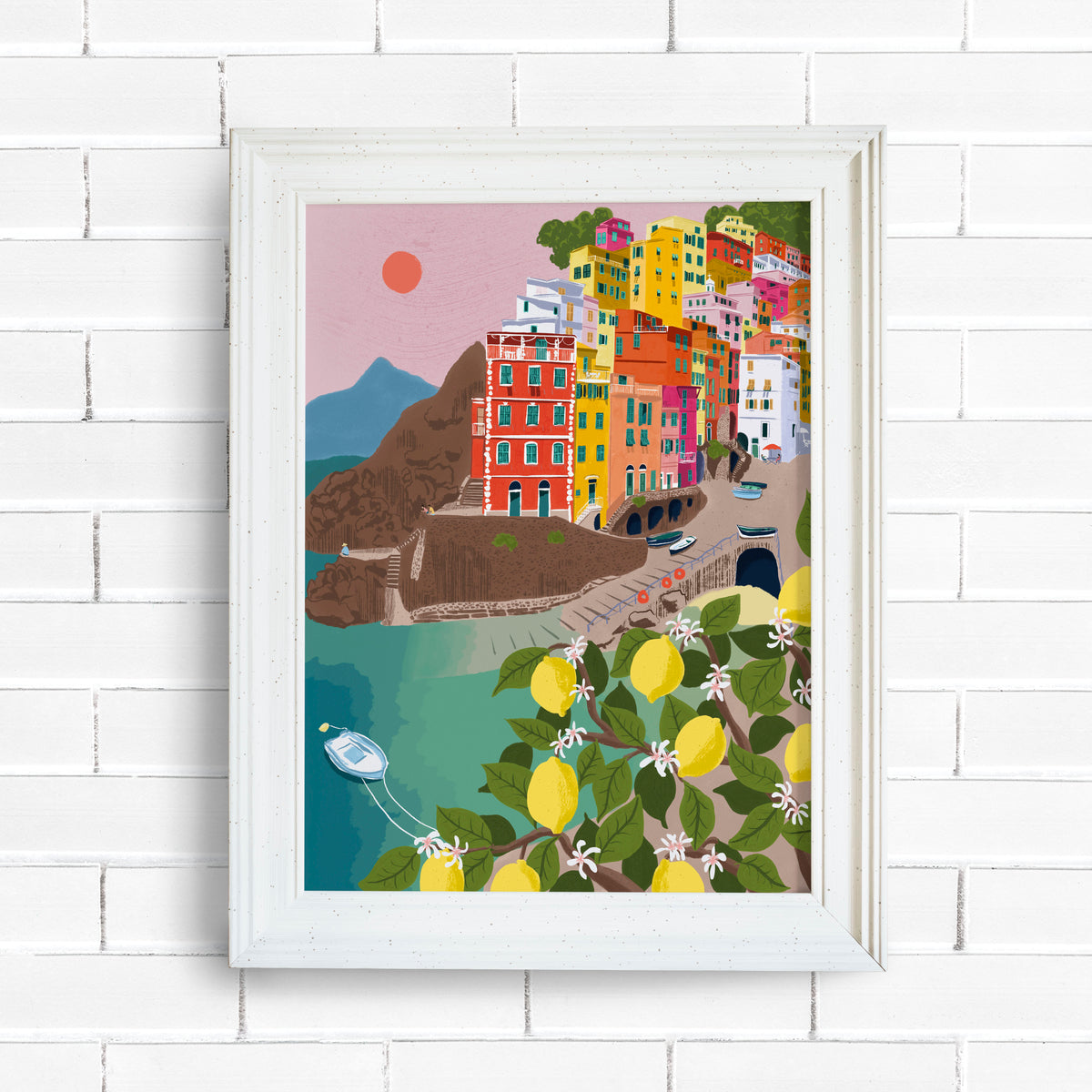 Cinque Terre, Italy Travel Art Print