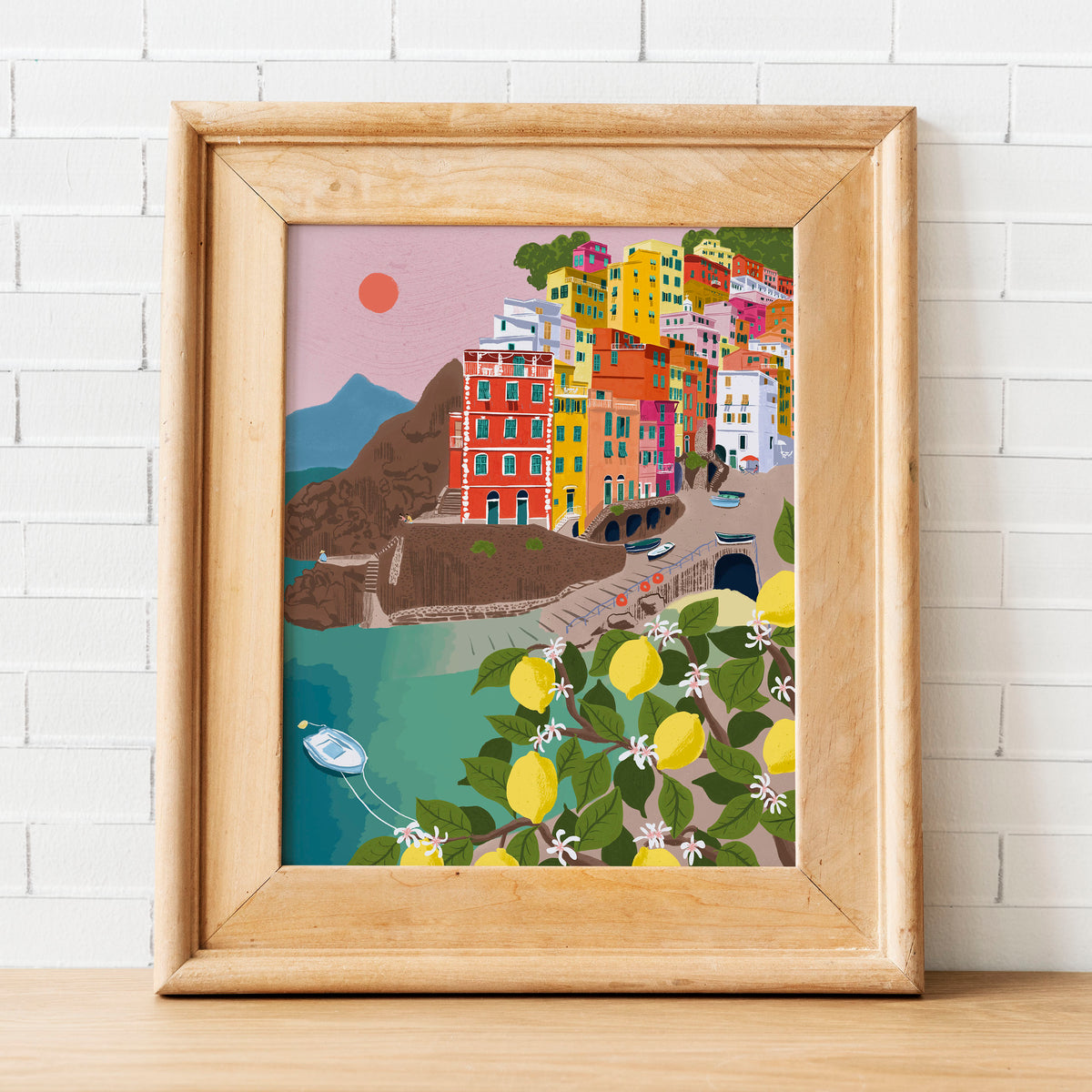 Cinque Terre, Italy Travel Art Print