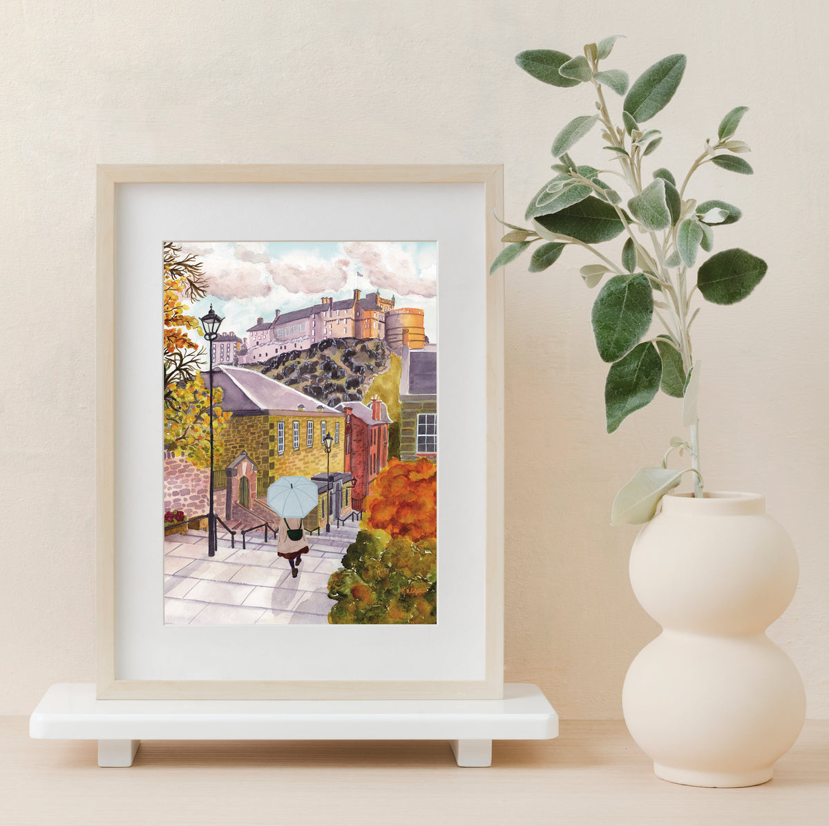 Edinburgh, Scotland Travel Art Print