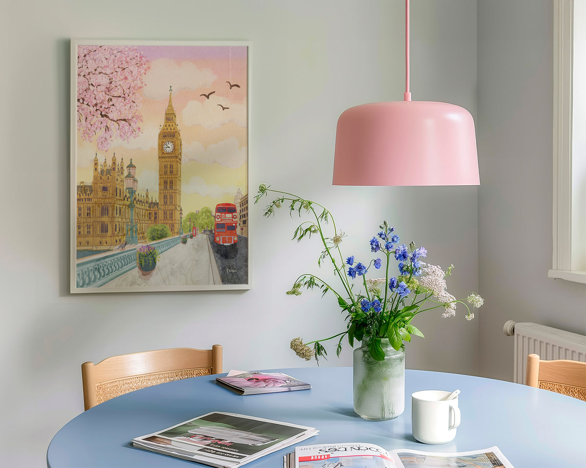 Big Ben at Sunrise Travel Art Print