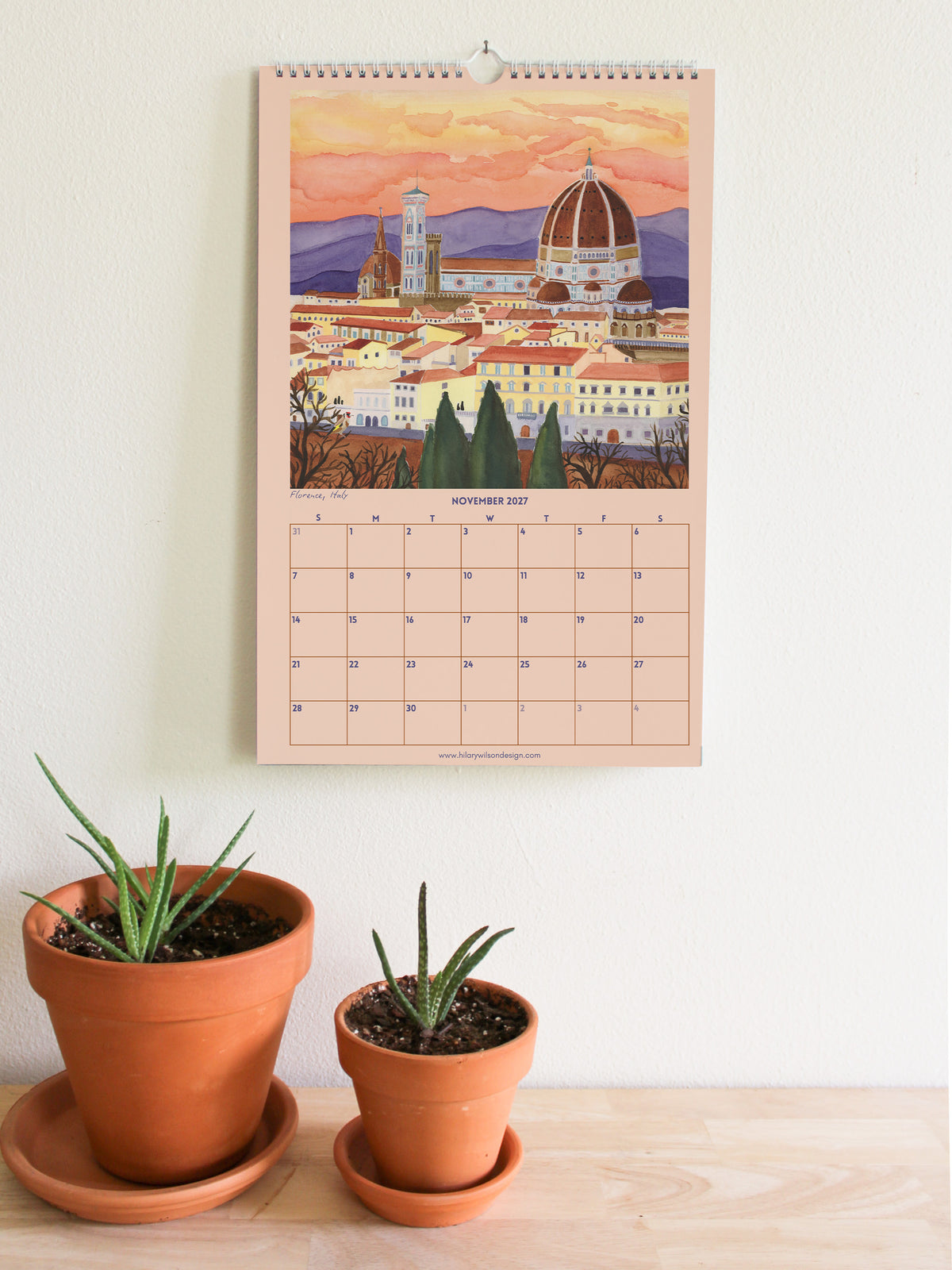 2027 Art Adventures Travel Calendar