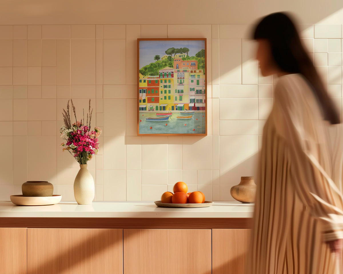 Portofino, Italy Travel Art Print