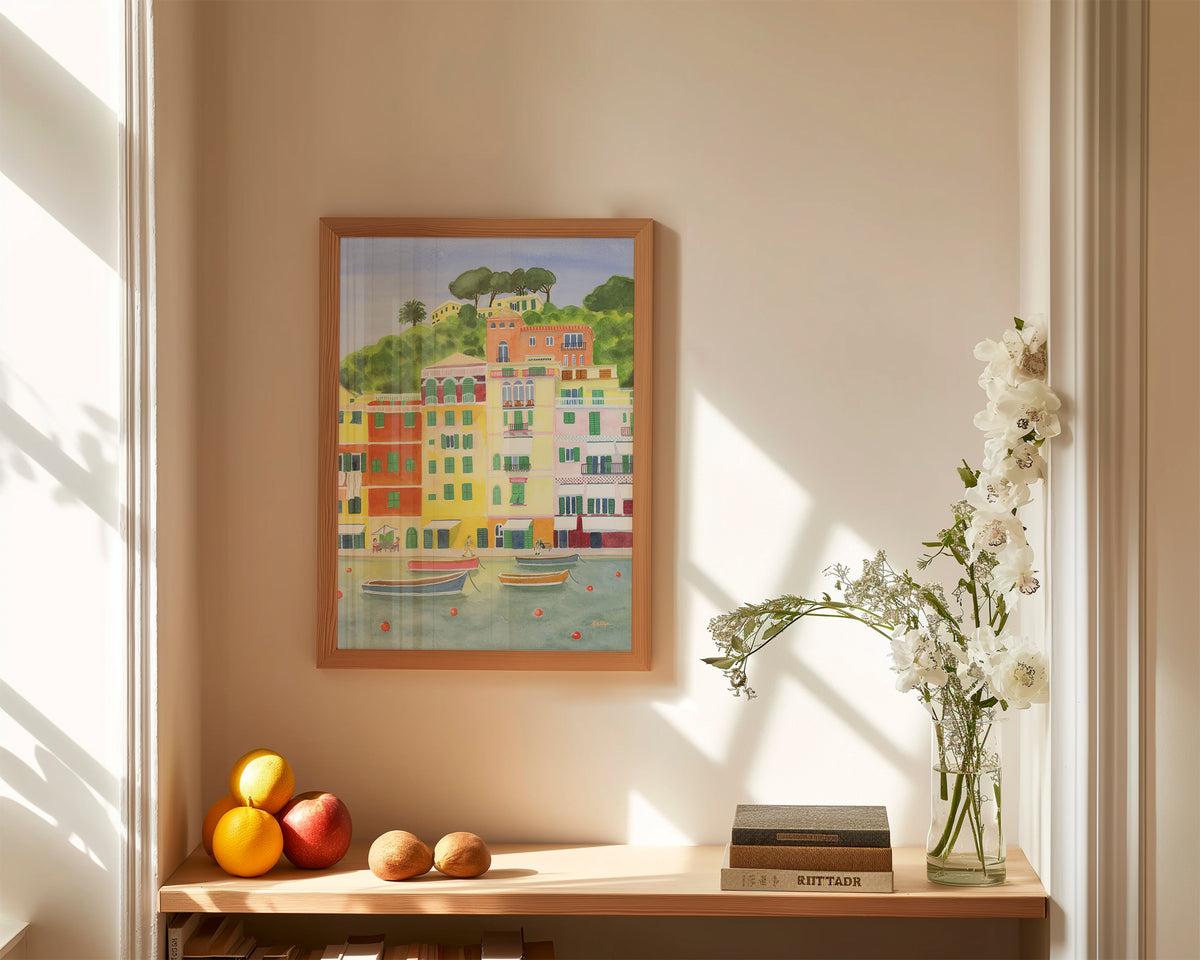 Portofino, Italy Travel Art Print