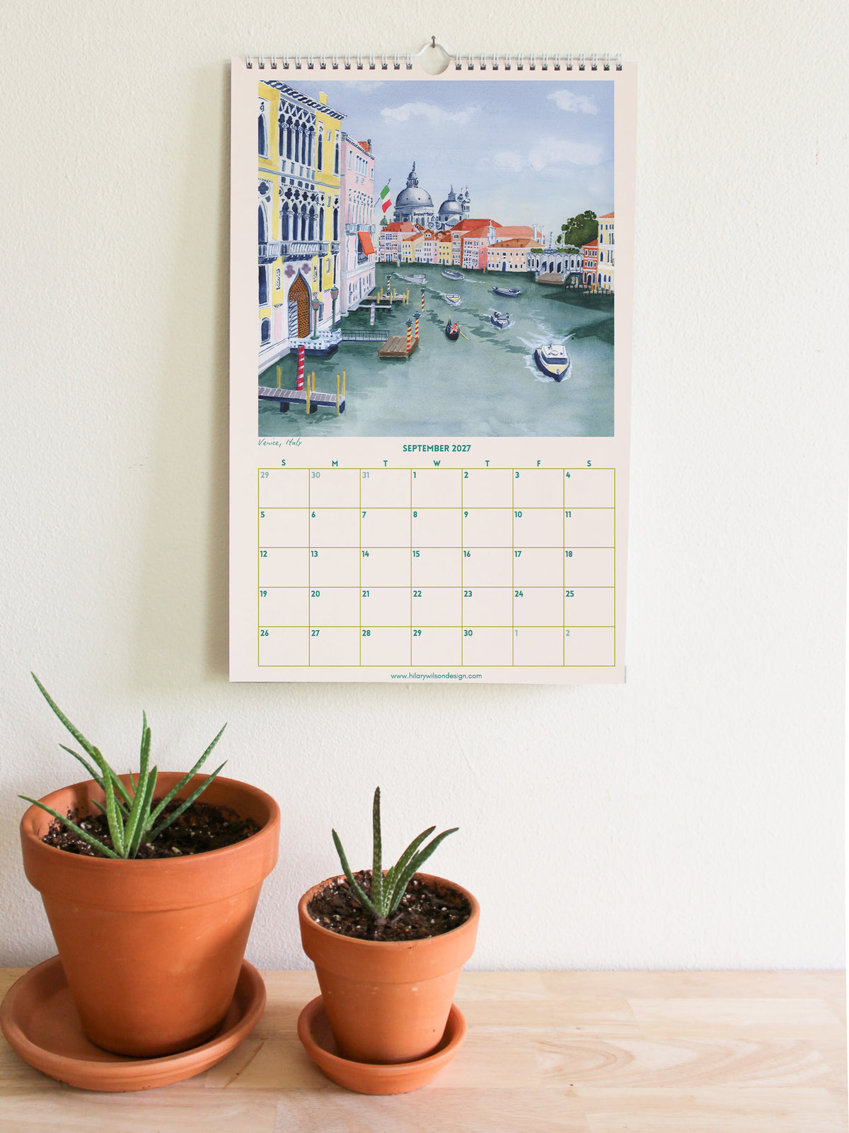 2027 Art Adventures Travel Calendar